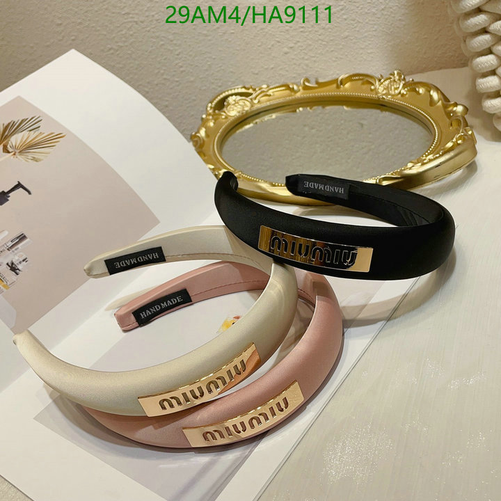 MIU MIU-Headband Code: HA9111 $: 29USD