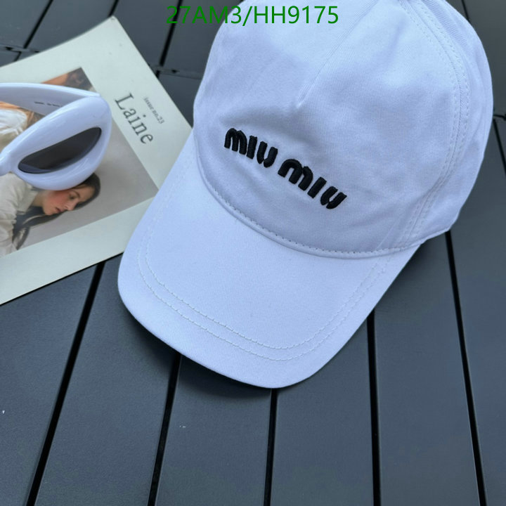 Miu Miu-Cap(Hat) Code: HH9175 $: 27USD