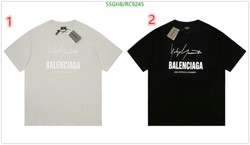 Balenciaga-Clothing Code: RC9245 $: 55USD