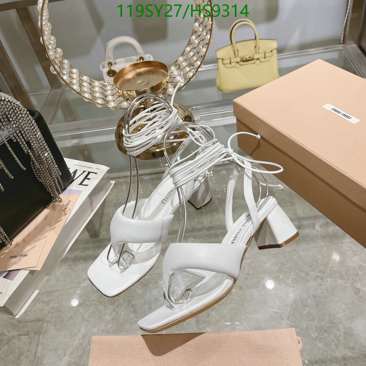 Miu Miu-Women Shoes Code: HS9314 $: 119USD