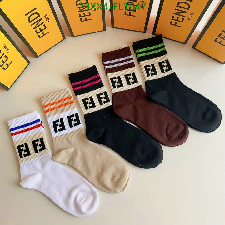 Fendi-Sock Code: FL1047 $: 29USD