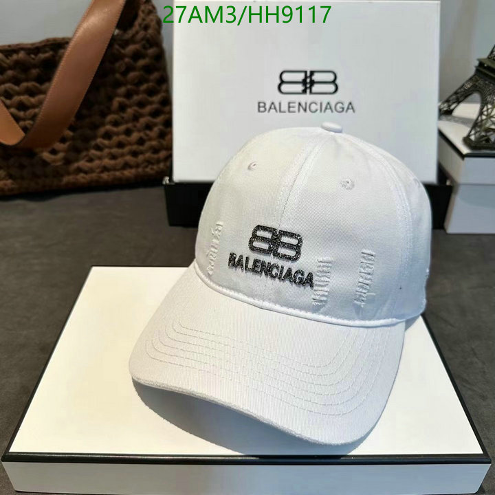 Balenciaga-Cap(Hat) Code: HH9117 $: 27USD