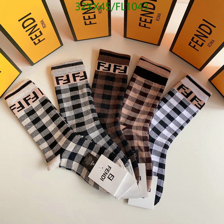 Fendi-Sock Code: FL1043 $: 32USD