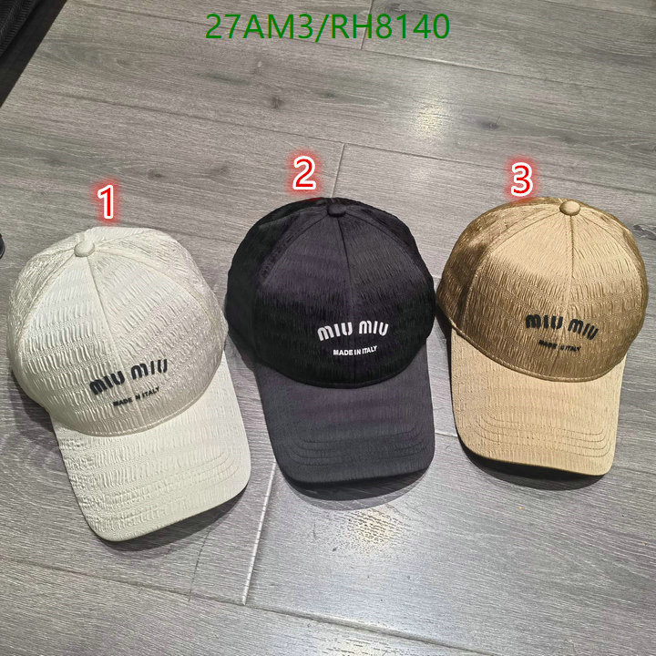 Miu Miu-Cap(Hat) Code: RH8140 $: 27USD