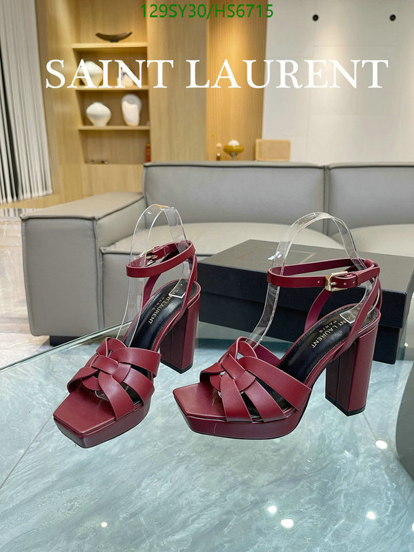 YSL-Women Shoes Code: HS6715 $: 129USD