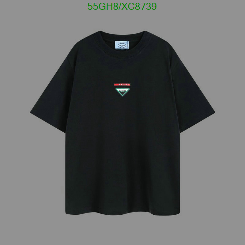 Prada-Clothing Code: XC8739 $: 55USD