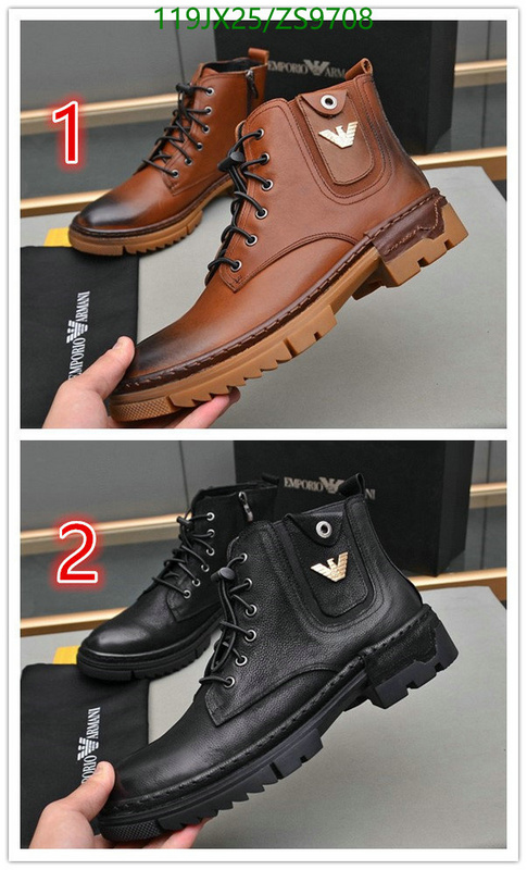 Boots-Men shoes Code: ZS9708 $: 119USD