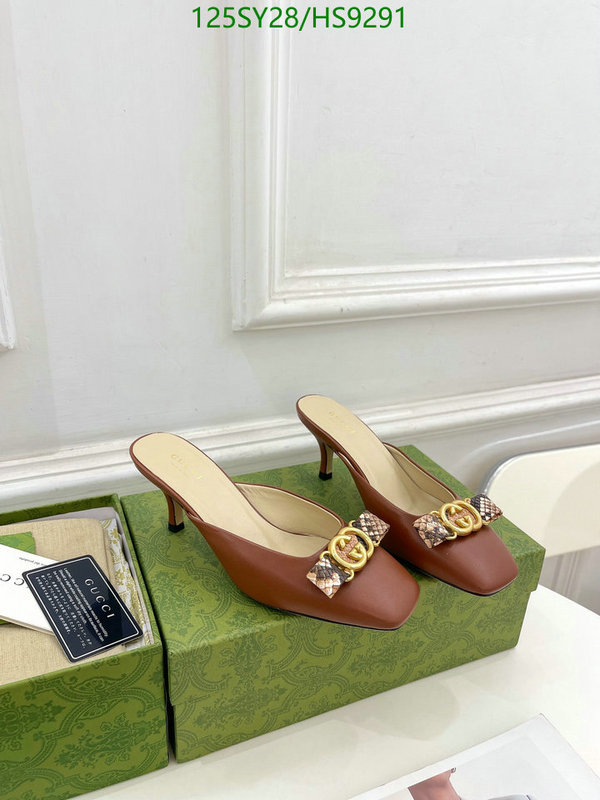 Gucci-Women Shoes Code: HS9291 $: 125USD