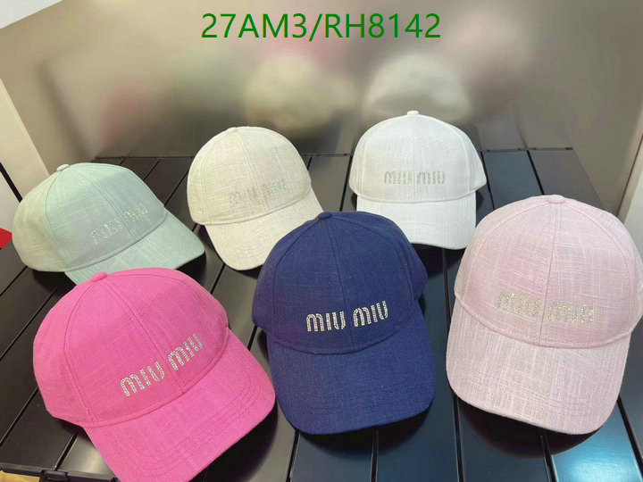 Miu Miu-Cap(Hat) Code: RH8142 $: 27USD