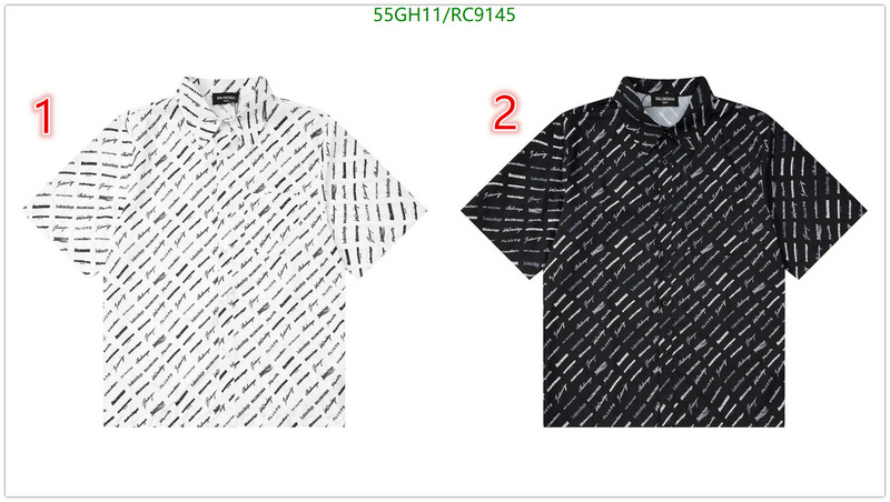 Balenciaga-Clothing Code: RC9145 $: 55USD