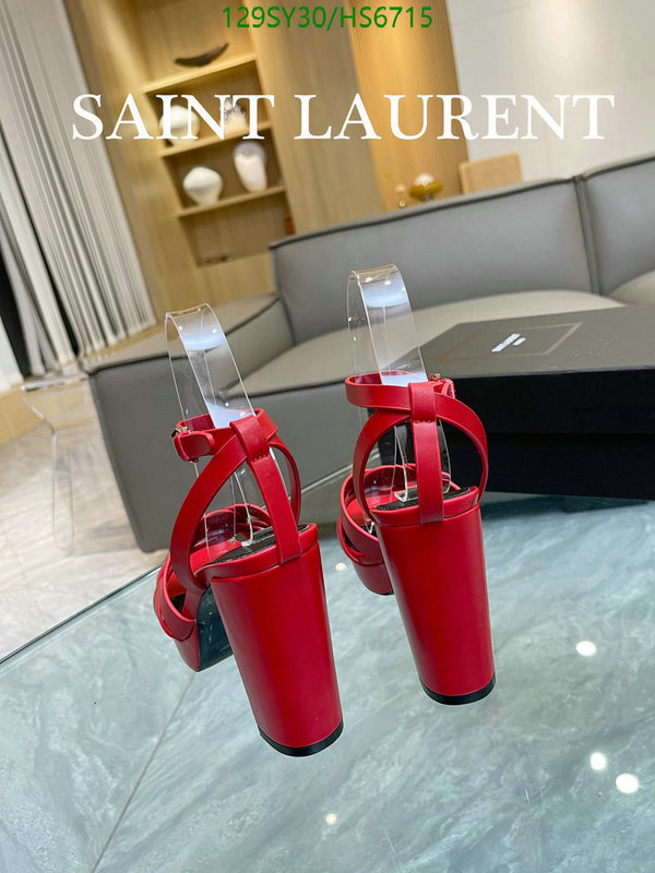 YSL-Women Shoes Code: HS6715 $: 129USD