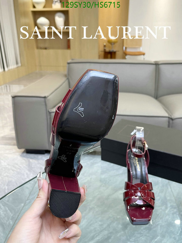 YSL-Women Shoes Code: HS6715 $: 129USD