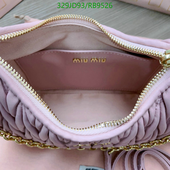 Miu Miu-Bag-Mirror Quality Code: RB9526 $: 329USD