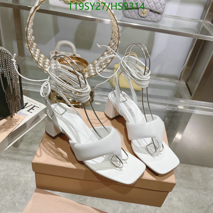 Miu Miu-Women Shoes Code: HS9314 $: 119USD