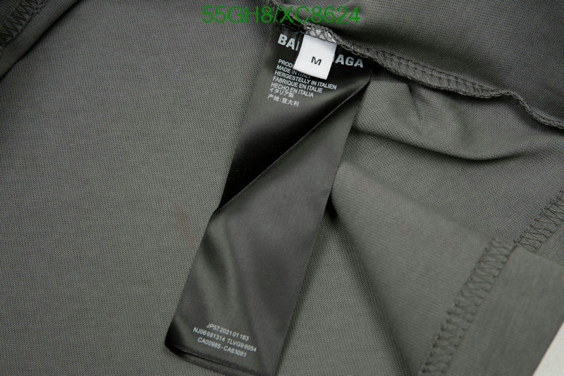 Balenciaga-Clothing Code: XC8624 $: 55USD