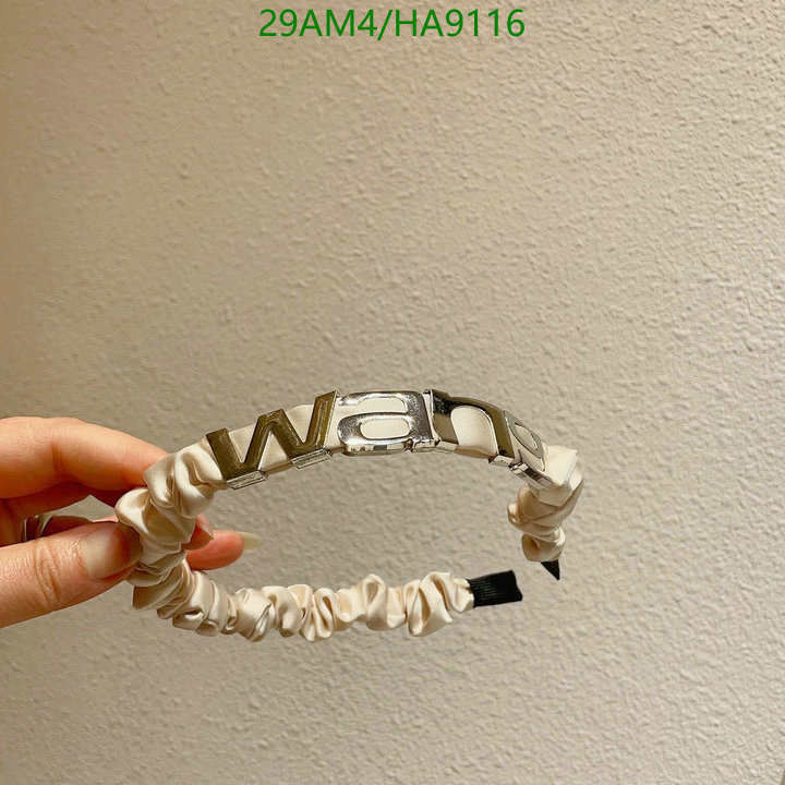 Alexander Wang-Headband Code: HA9116 $: 29USD