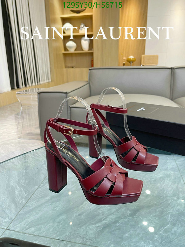 YSL-Women Shoes Code: HS6715 $: 129USD