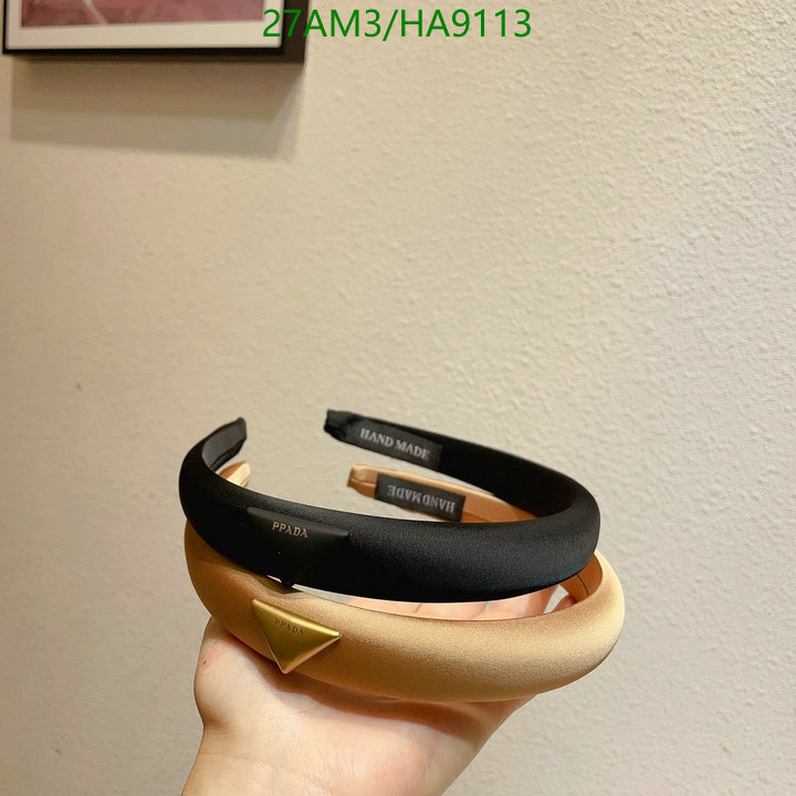 Prada-Headband Code: HA9113 $: 27USD