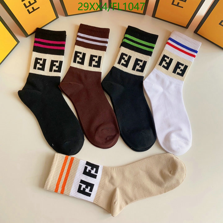 Fendi-Sock Code: FL1047 $: 29USD