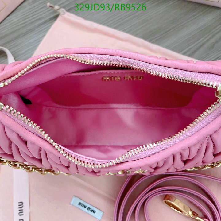 Miu Miu-Bag-Mirror Quality Code: RB9526 $: 329USD