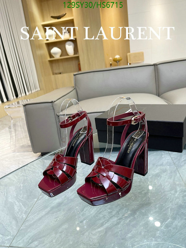 YSL-Women Shoes Code: HS6715 $: 129USD