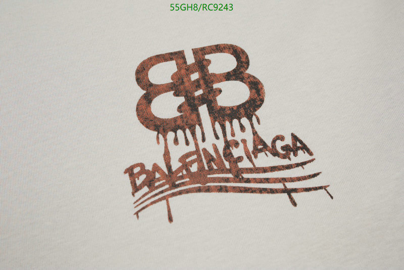 Balenciaga-Clothing Code: RC9243 $: 55USD