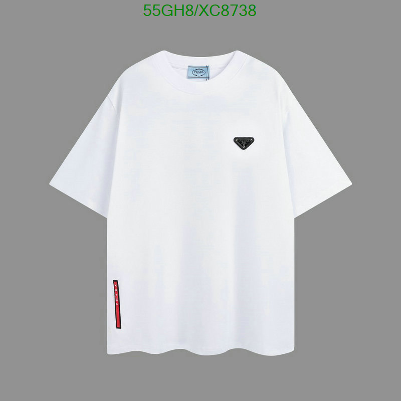 Prada-Clothing Code: XC8738 $: 55USD