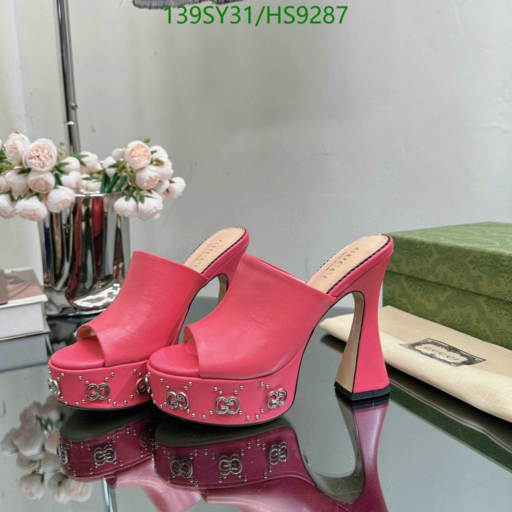 Gucci-Women Shoes Code: HS9287 $: 139USD