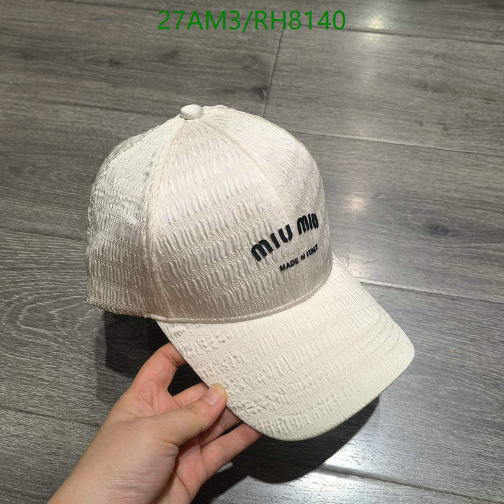 Miu Miu-Cap(Hat) Code: RH8140 $: 27USD