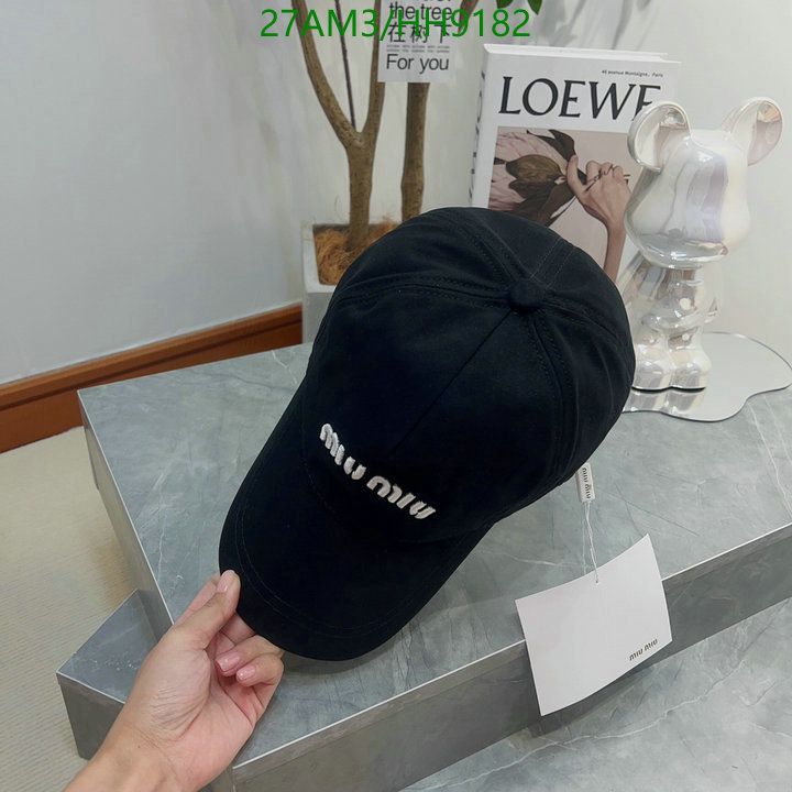 Miu Miu-Cap(Hat) Code: HH9182 $: 27USD