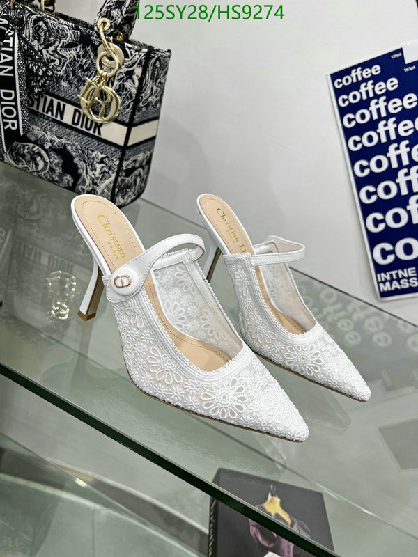 Dior-Women Shoes Code: HS9274 $: 125USD