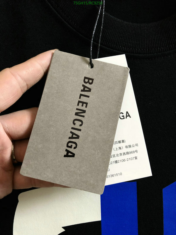 Balenciaga-Clothing Code: RC9250 $: 75USD