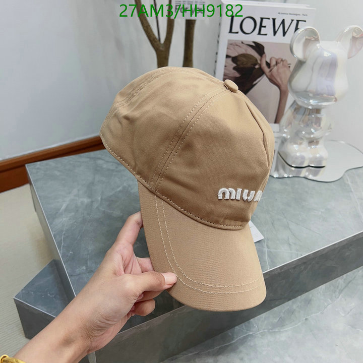 Miu Miu-Cap(Hat) Code: HH9182 $: 27USD