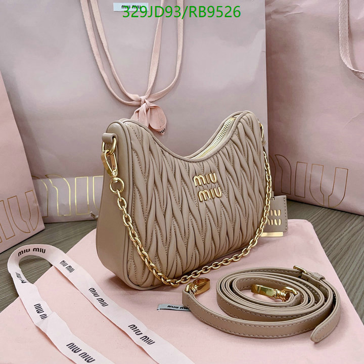 Miu Miu-Bag-Mirror Quality Code: RB9526 $: 329USD