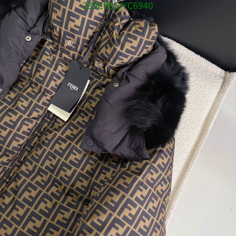 Fendi-Down jacket Women Code: YC6940 $: 239USD