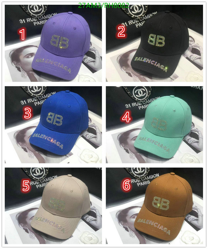 Balenciaga-Cap(Hat) Code: RH8082 $: 27USD