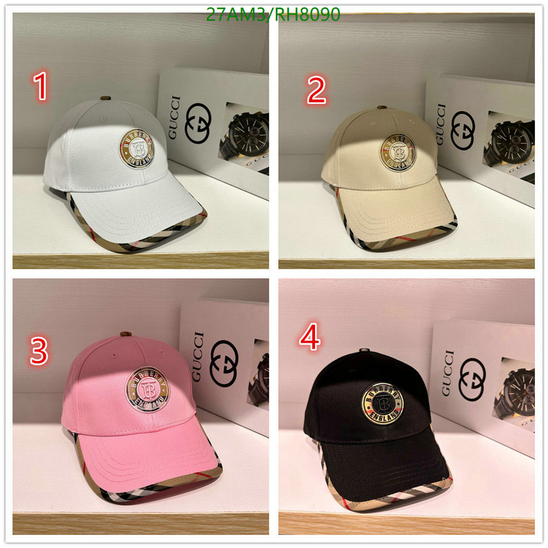 Burberry-Cap(Hat) Code: RH8090 $: 27USD