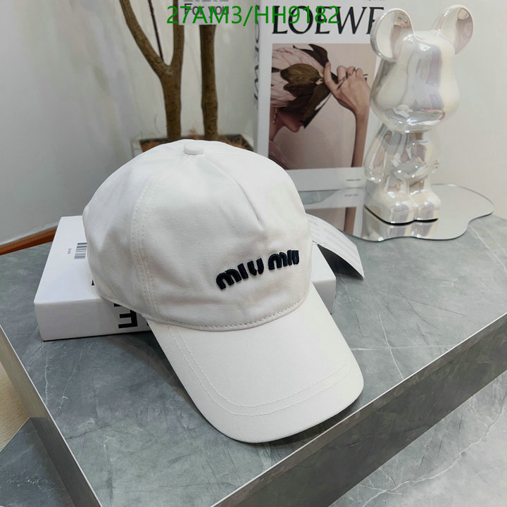 Miu Miu-Cap(Hat) Code: HH9182 $: 27USD