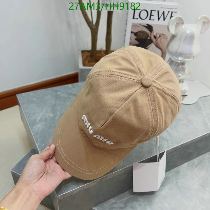 Miu Miu-Cap(Hat) Code: HH9182 $: 27USD