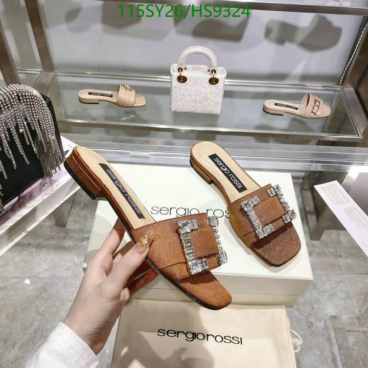 Sergio Rossi-Women Shoes Code: HS9324 $: 115USD