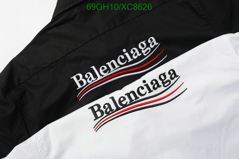 Balenciaga-Clothing Code: XC8626 $: 69USD