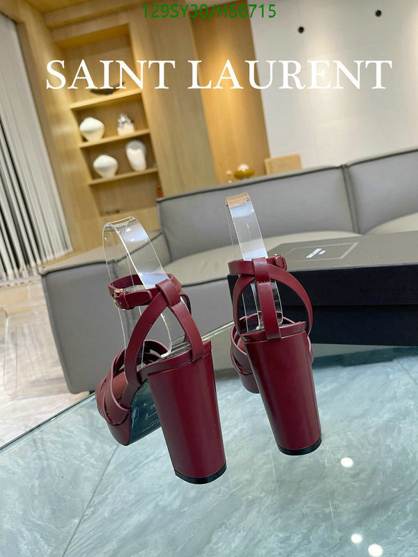 YSL-Women Shoes Code: HS6715 $: 129USD