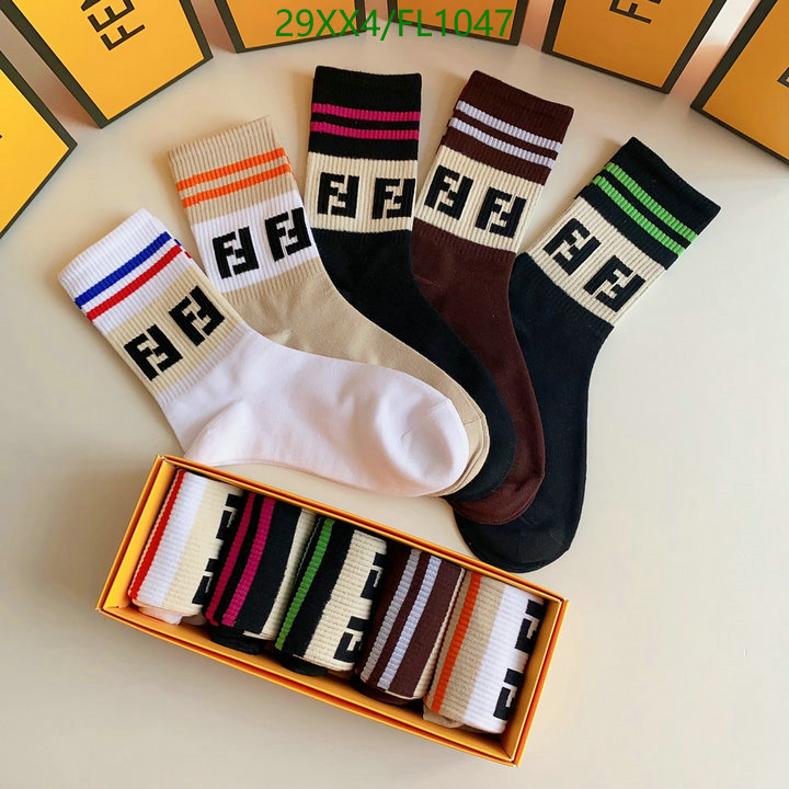 Fendi-Sock Code: FL1047 $: 29USD