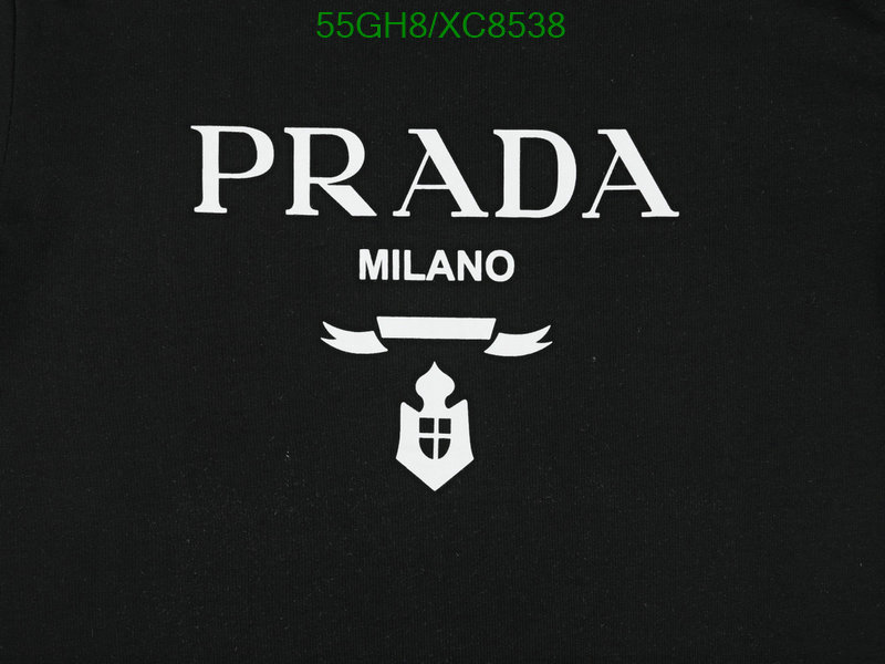 Prada-Clothing Code: XC8538 $: 55USD
