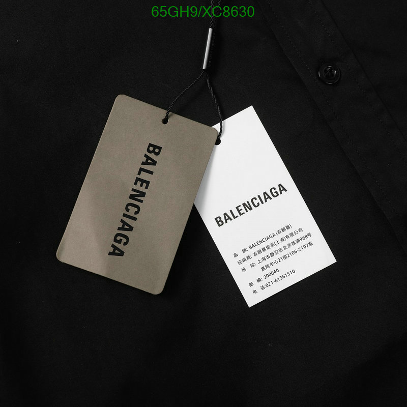 Balenciaga-Clothing Code: XC8630 $: 65USD
