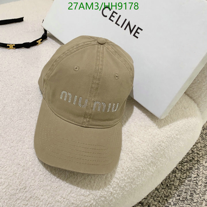 Miu Miu-Cap(Hat) Code: HH9178 $: 27USD