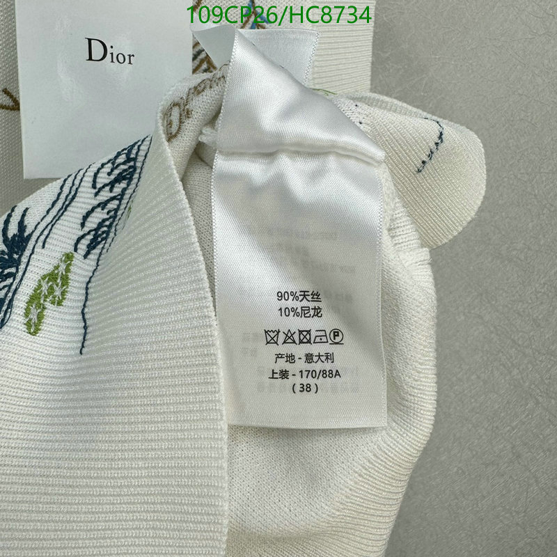 Dior-Clothing Code: HC8734 $: 109USD