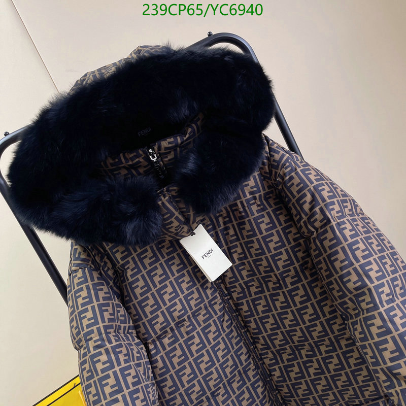 Fendi-Down jacket Women Code: YC6940 $: 239USD