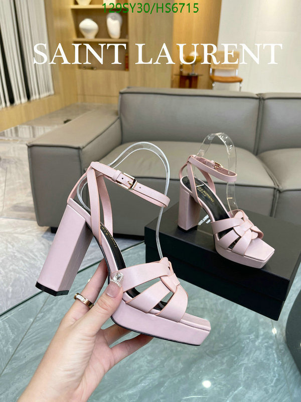 YSL-Women Shoes Code: HS6715 $: 129USD