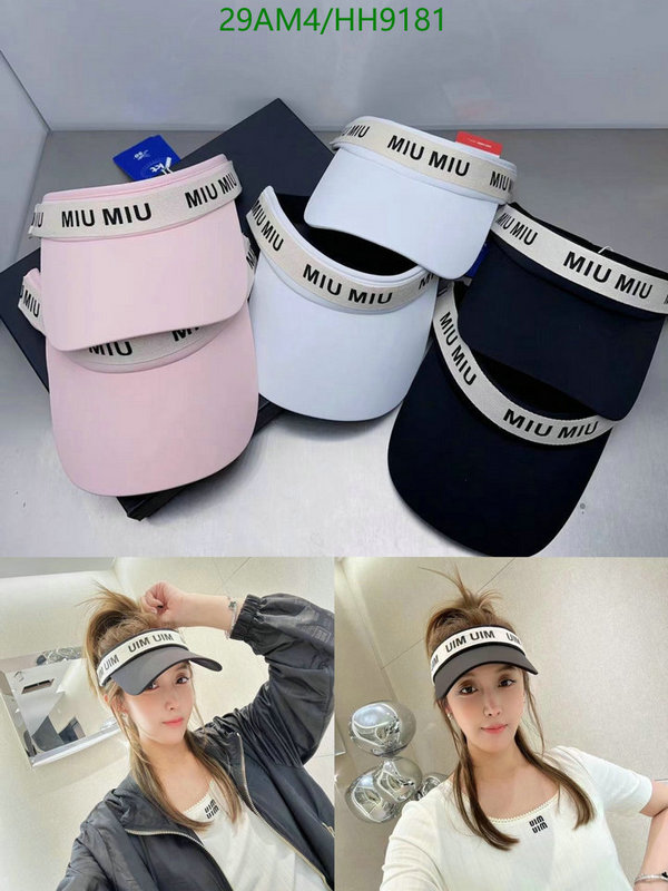 Miu Miu-Cap(Hat) Code: HH9181 $: 29USD